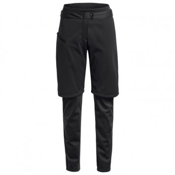 Vaude Pantalones Térmicos Mujer - Cyclist - negro