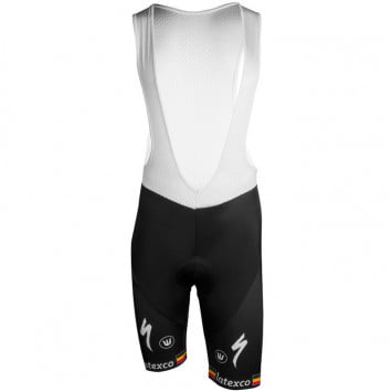 Pantaloncino con bretelle DECEUNINCK-QUICK STEP Campione belga 2019 VERMARC Pantaloncino con bretelle DECEUNINCK-QUICK STEP Campione belga 2019