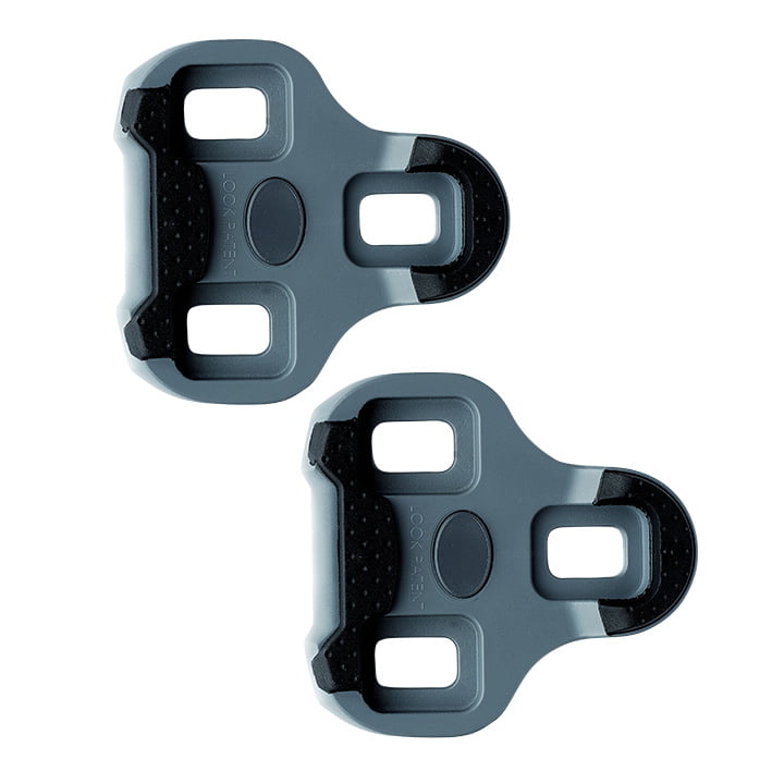 LOOK pedaalplaatjes KéO Grip grijs, Fietsonderdelen