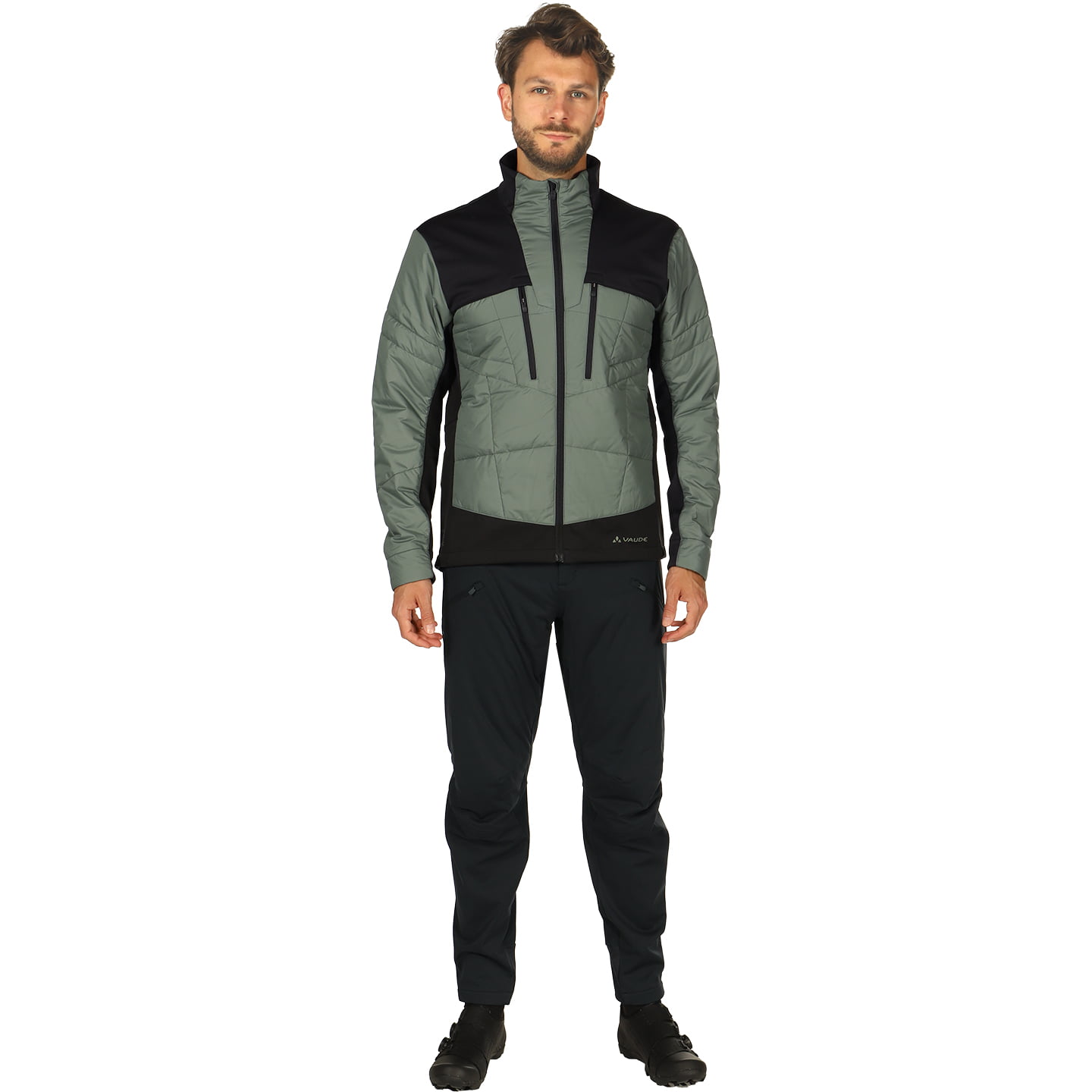 VAUDE Minaki IV Set (winter fietsjack + lange koersbroek) set (2 artikelen),