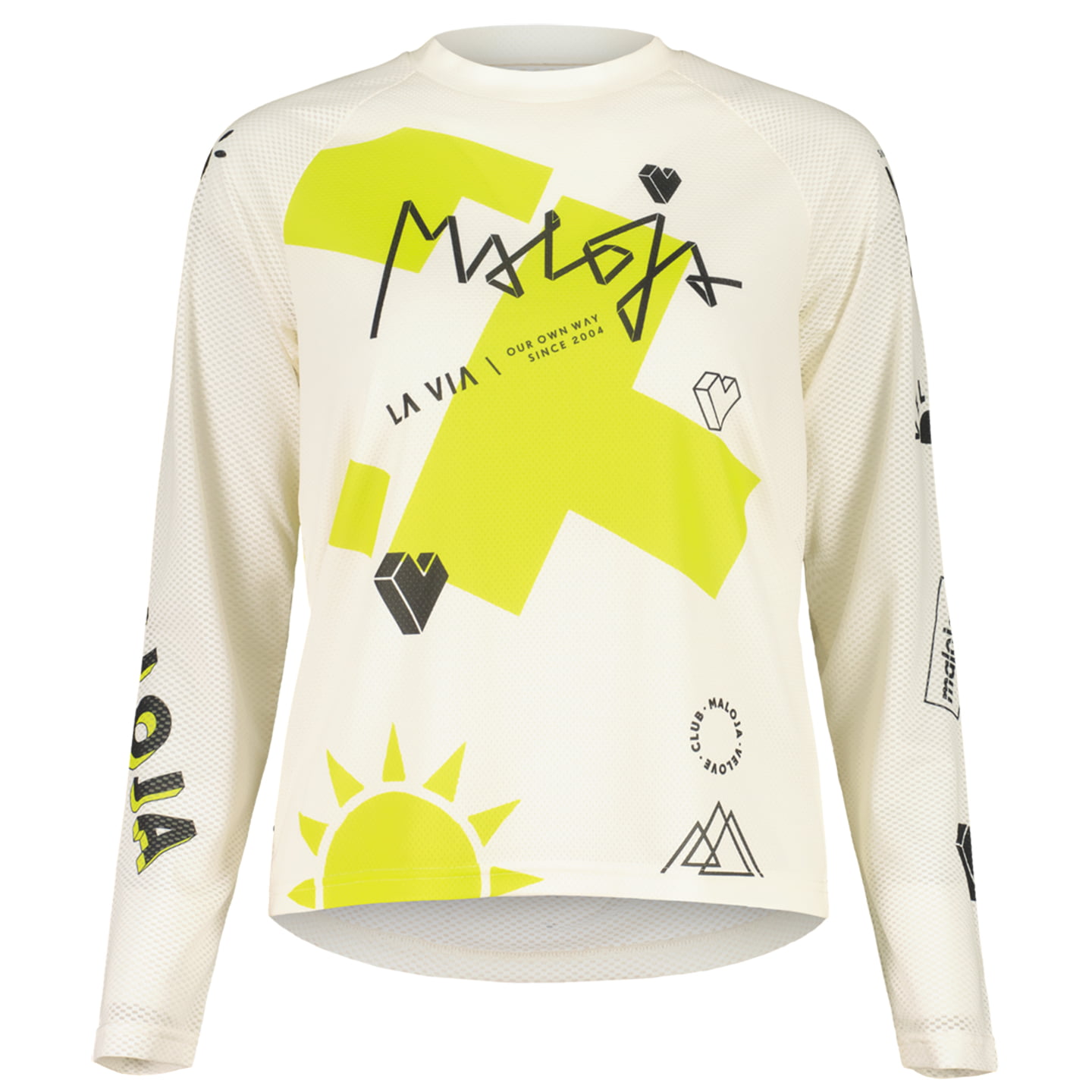 Photo Maillot de cyclisme à manches longues pour femmes BaldoM.