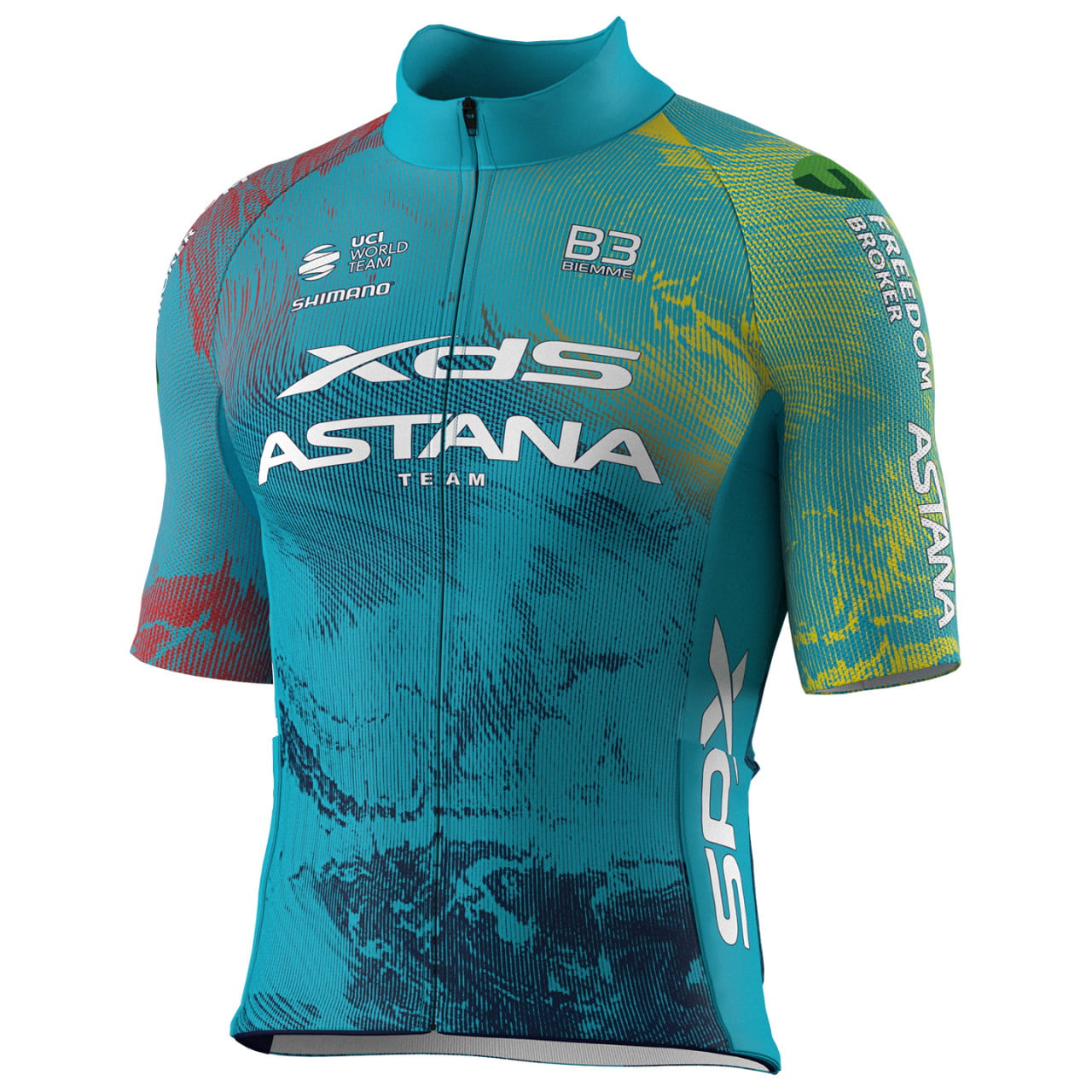 XDS ASTANA Kurzarmtrikot 2025