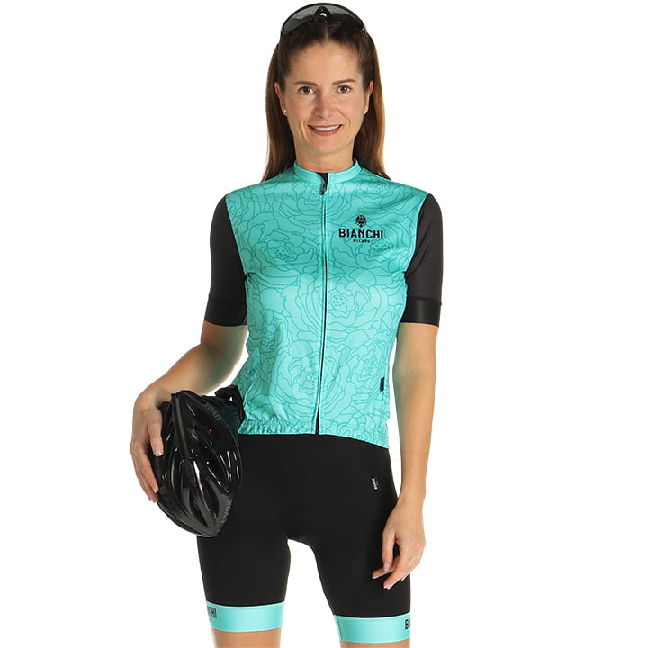 BIANCHI MILANO Sosio Dames set (fietsshirt + fietsbroek) dames set (2 artikelen)