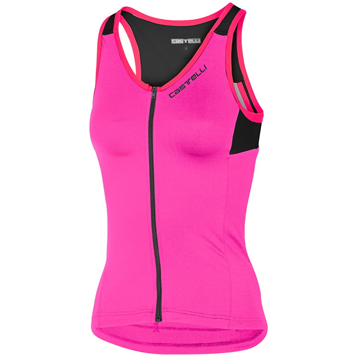 CASTELLI Dames fietstop Solare damestop, Maat L, Fietsshirt, Fietskleding