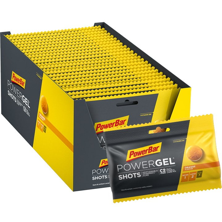 Powerbar Powergel Shots Orange 24 stuks/doos, Sportgel, Prestatievoeding online kopen