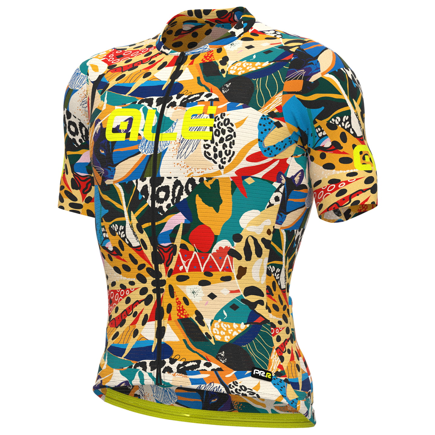 ALE Kenya Short Sleeve Jersey Short Sleeve Jersey, for men, size 2XL, Cycling jersey, Cycle clothing