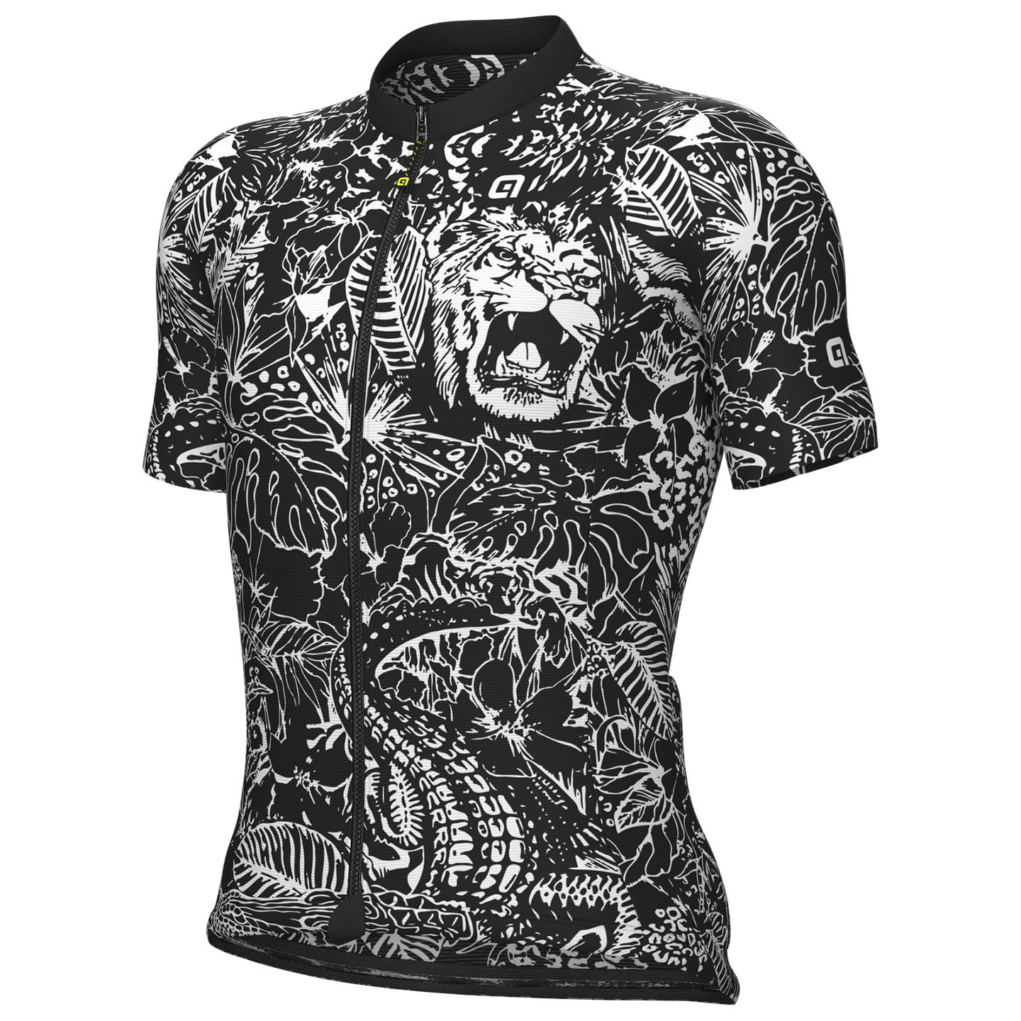 ALÉ Safari fietsshirt met korte mouwen, voor heren, Maat L, Fietsshirt,