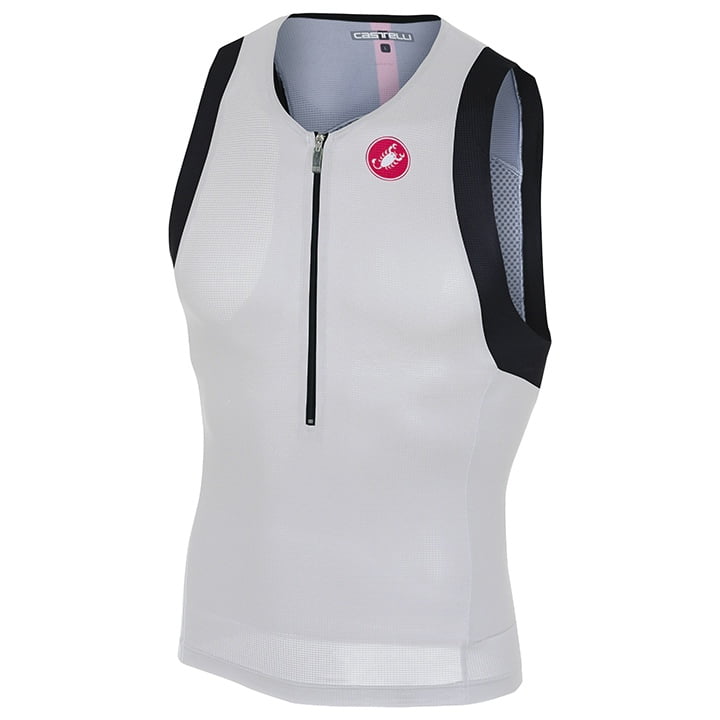 CASTELLI Tri Top Free triathlontop, voor heren, Maat S, Triathlon shirt, Triathl