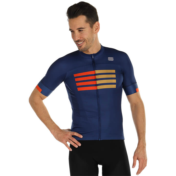 SPORTFUL Wire Short Sleeve Jersey, for men, size 2XL, Cycling jersey, Cycle clothing