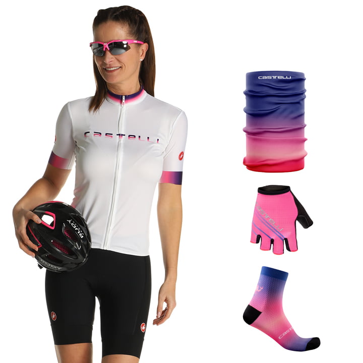CASTELLI Gradient Dames Maxi-Set (5 stukken) maxiset (5 artikelen), Wielerkledin
