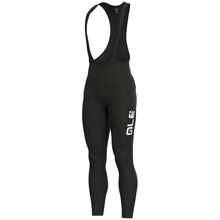 ALE Solid Bib Tights, for men, size S, Cycle trousers, Cycle clothing