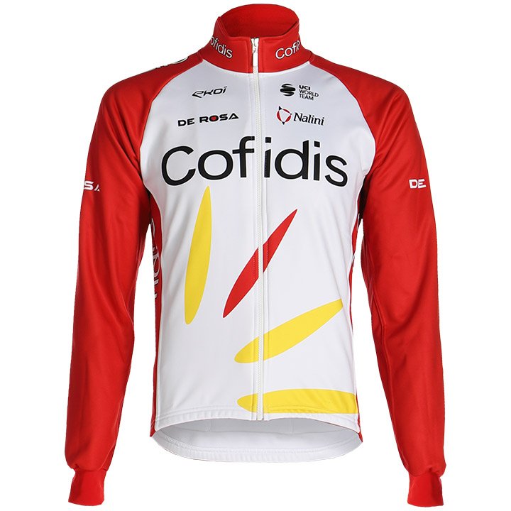 COFIDIS, SOLUTIONS CREDITS Thermal Jacket 2020, for men, size M, Winter jacket, Cycle clothing