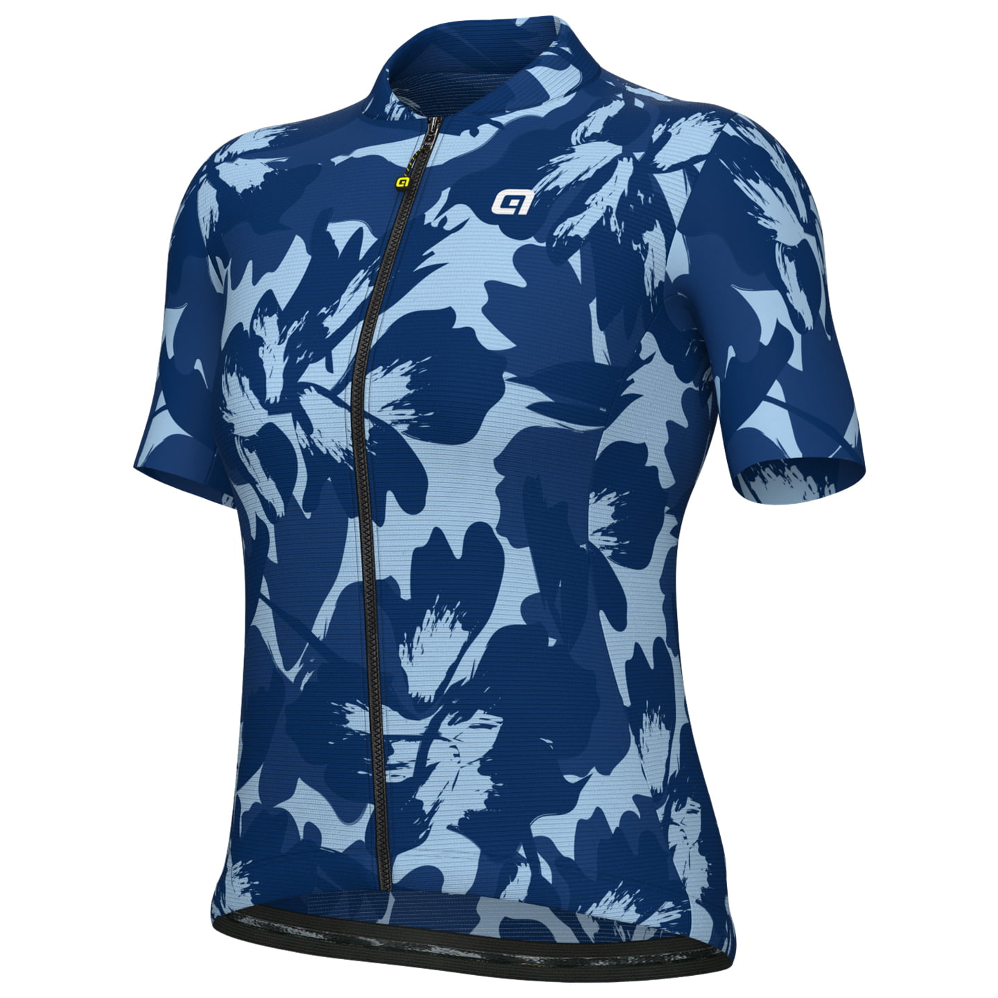 ALÉ met korte mouwen Flower damesfietsshirt, Maat L, Fietsshirt, Fietskleding