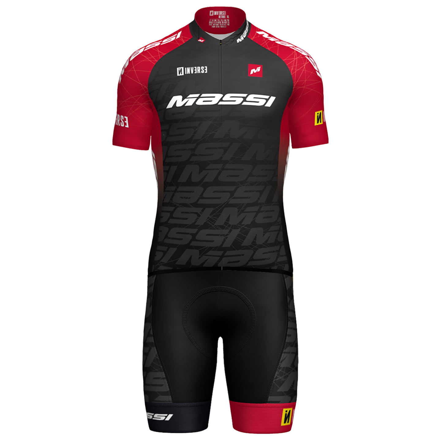 MASSI 2024 Set (cycling jersey + cycling shorts), for men, Cycling clothing