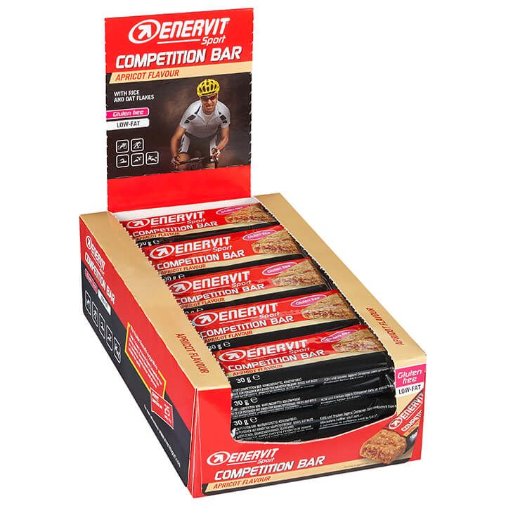 ENERVIT Sport Reep Competition Bar Apricot reep, Energierepen, Prestatievoeding