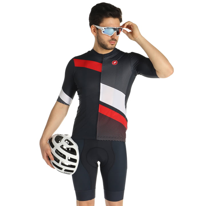 CASTELLI Competizione 2 Pro Set (fietsshirt + fietsbroek) set (2 artikelen), voo
