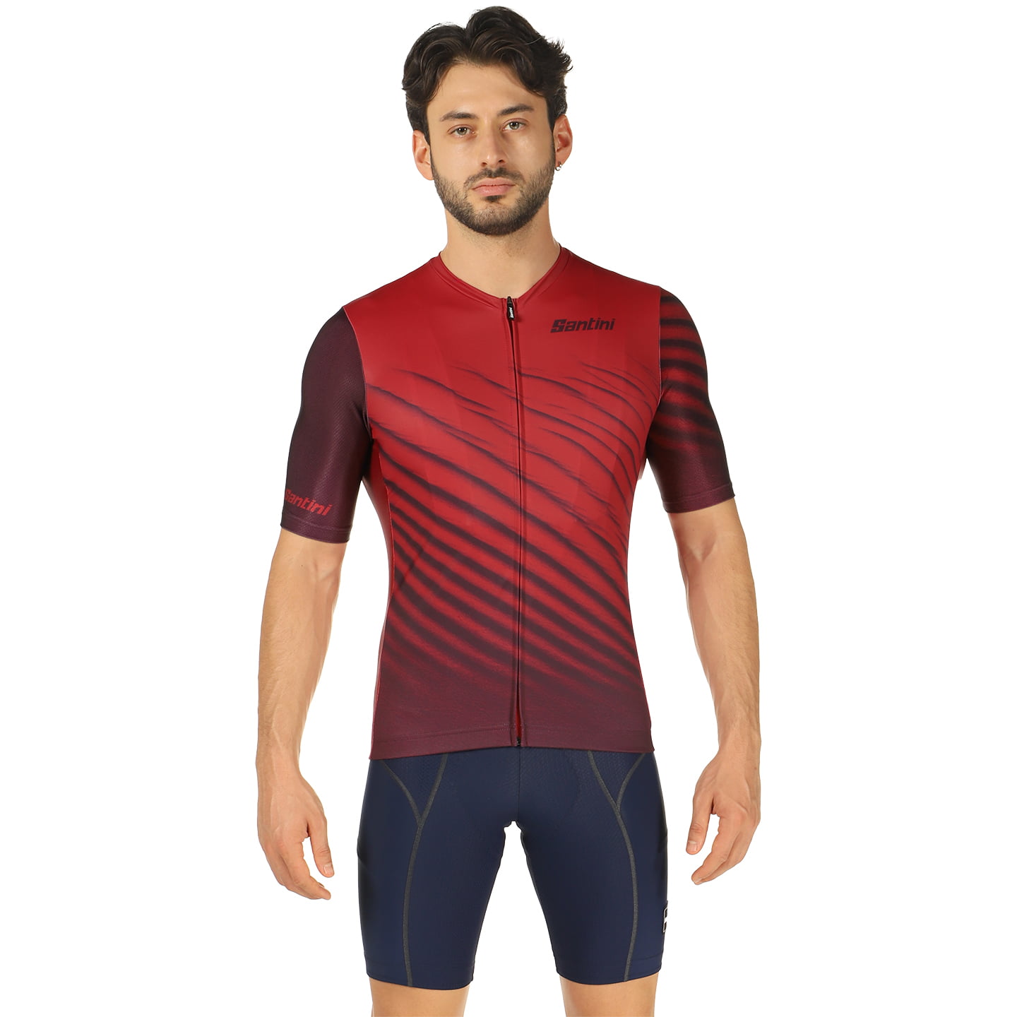 SANTINI Astro Set (fietsshirt + fietsbroek) set (2 artikelen), voor heren