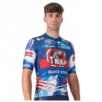 CASTELLI  SOUDAL QUICK-STEP Kurzarmtrikot TREX La Vuelta