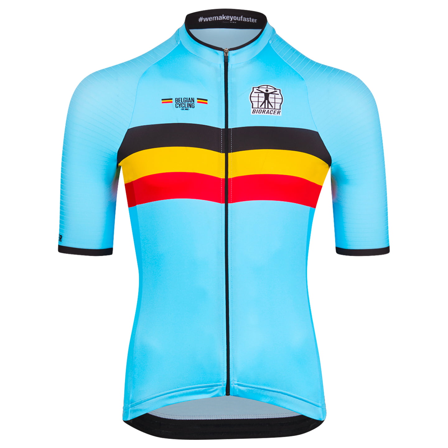 BELGIAN NATIONAL TEAM 2023 Short Sleeve Jersey, for men, size L, Cycling shirt, Cycle clothing