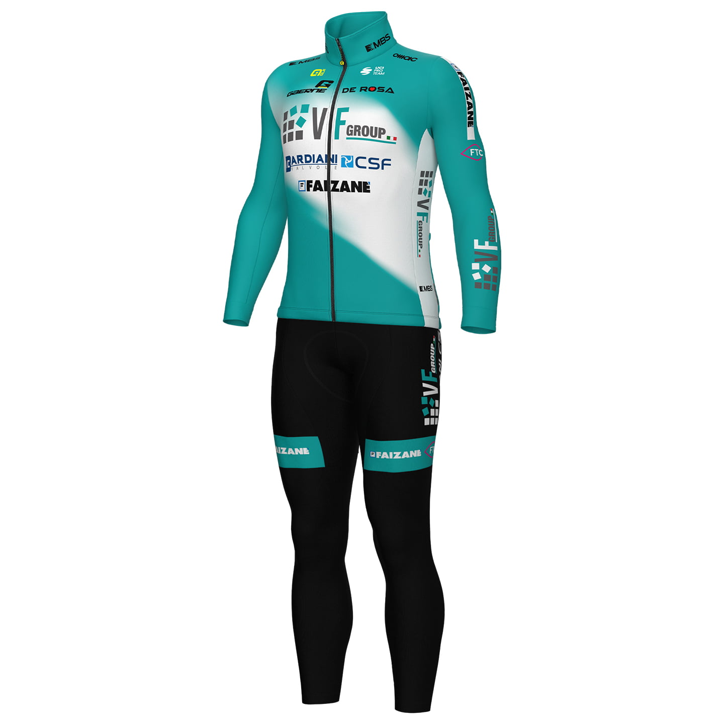 VF GROUP -BARDIANI CSF-FAIZANÈ 2025 Set (winter fietsjack + lange koersbroek)