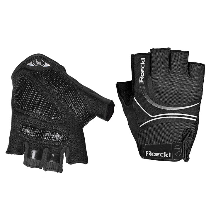 ROECKL Irimada black Cycling Gloves, for men, size 7, Cycling gloves, Cycling clothes