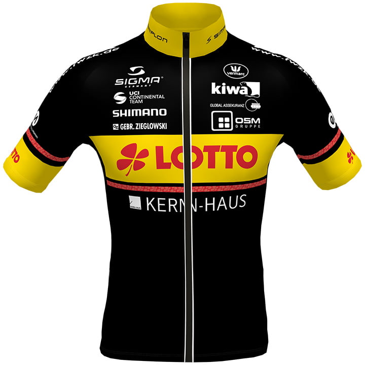 TEAM LOTTO - KERNHAUS 2021 Short Sleeve Jersey, for men, size S, Cycling jersey, Cycling clothing