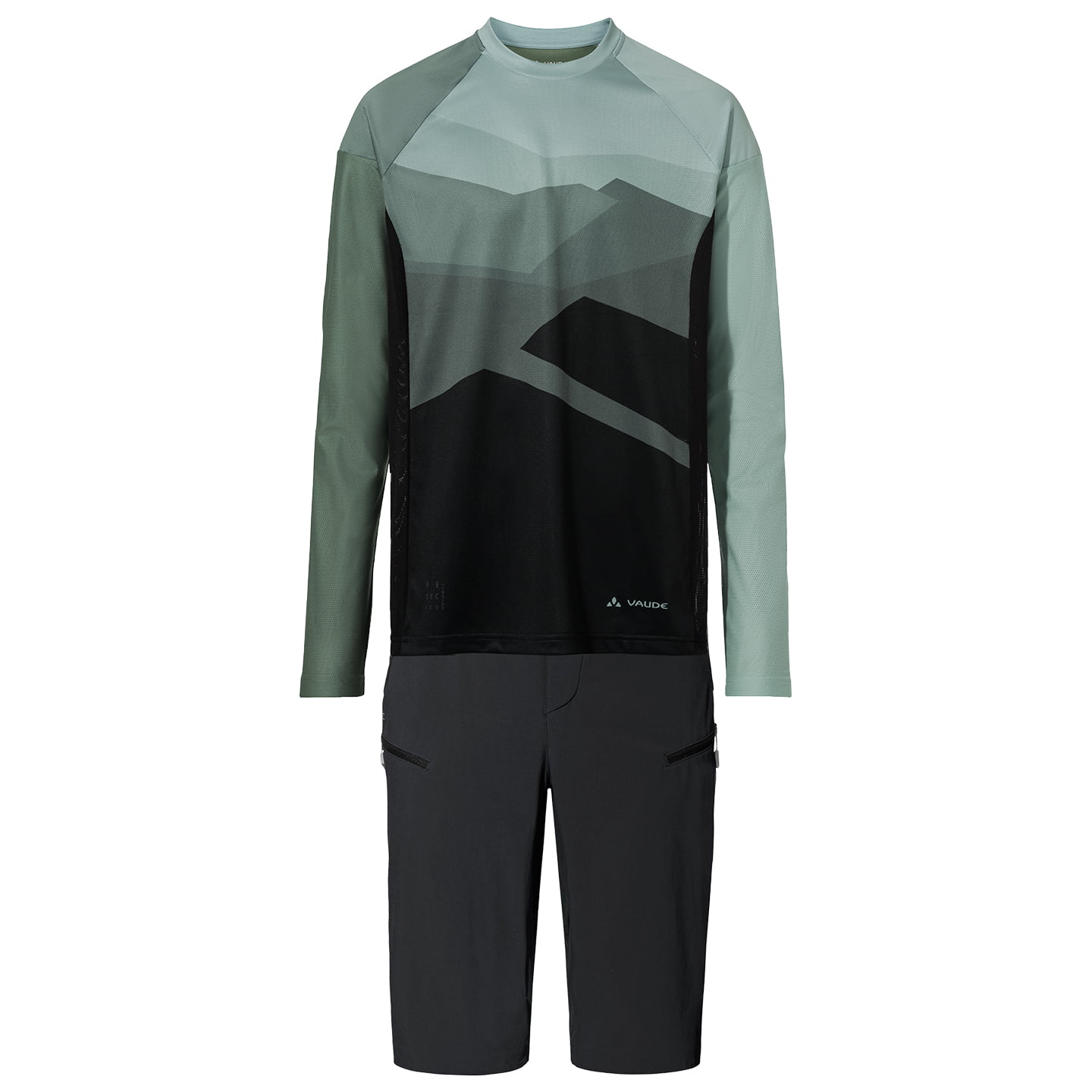 VAUDE Moab VI Set (fietsshirt + fietsbroek) set (2 artikelen), voor heren
