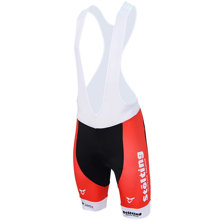 STOLTING SERVICE GROUP Bib Shorts Danish Champion 2016-2017, for men, size 2XL, Cycle trousers, Cycle gear