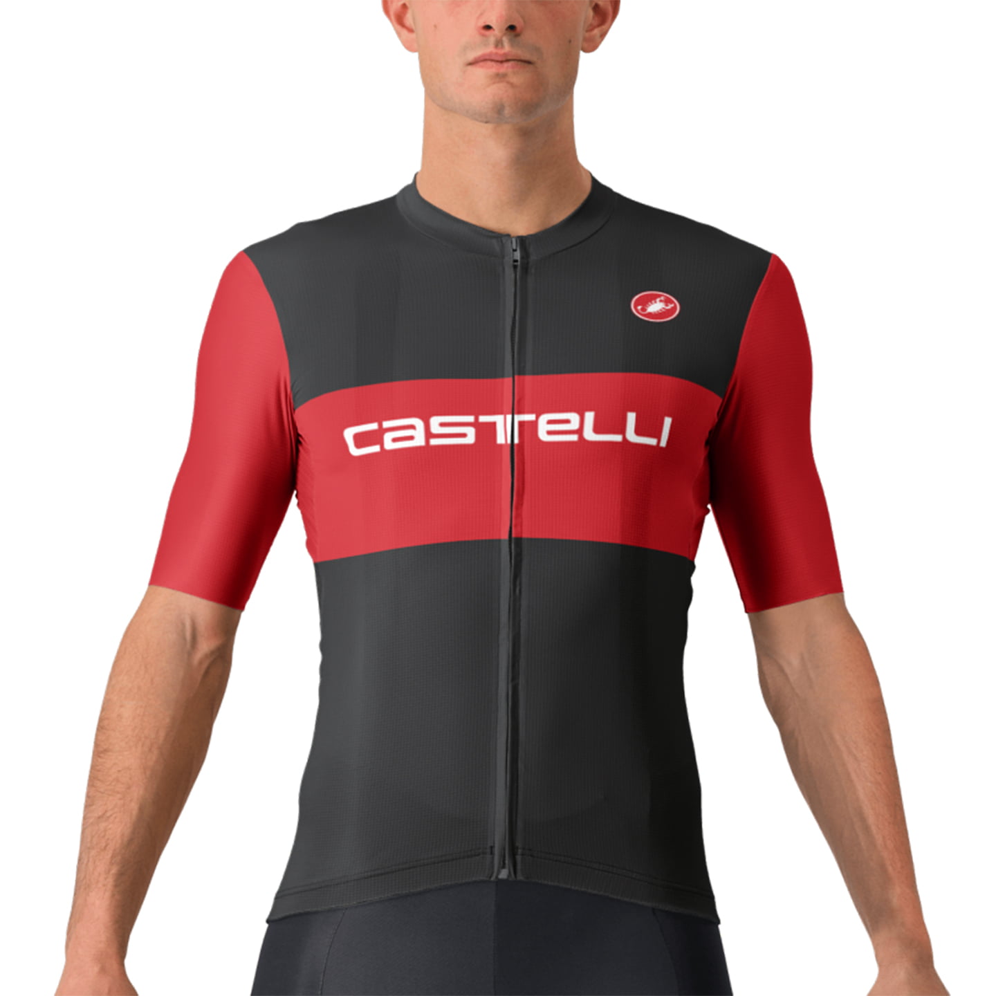 CASTELLI Fan Block fietsshirt met korte mouwen, voor heren, Maat 2XL,