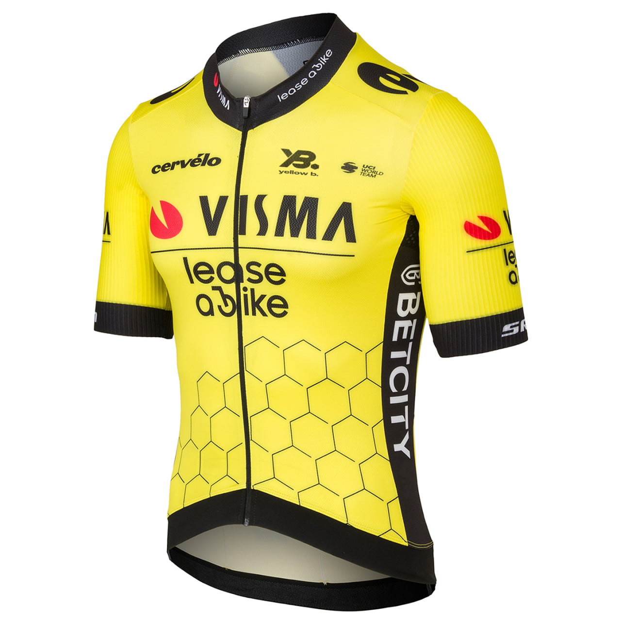 TEAM VISMA LEASE A BIKE Short Sleeve Jersey Race 2025