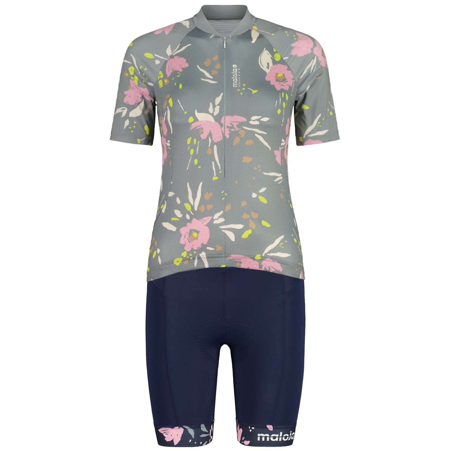 MALOJA VilsaM. AOP Dames set (fietsshirt + fietsbroek) dames set (2 artikelen),