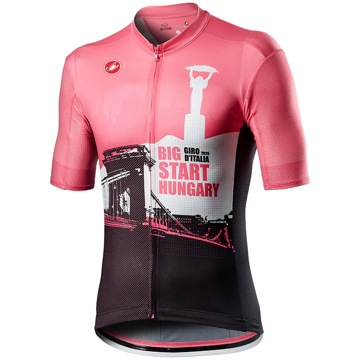 GIRO D'ITALIA Shirt met korte mouwen Hungary Big Start 2020 fietsshirt met korte