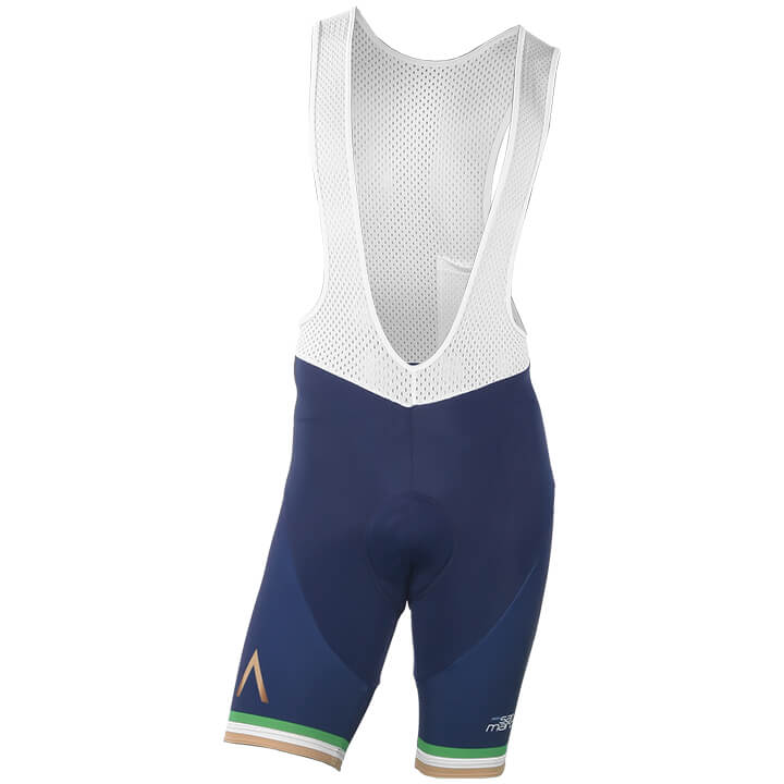AQUA BLUE SPORT Bib Shorts Irish Champion 2018, for men, size S, Cycle shorts, Cycling clothing