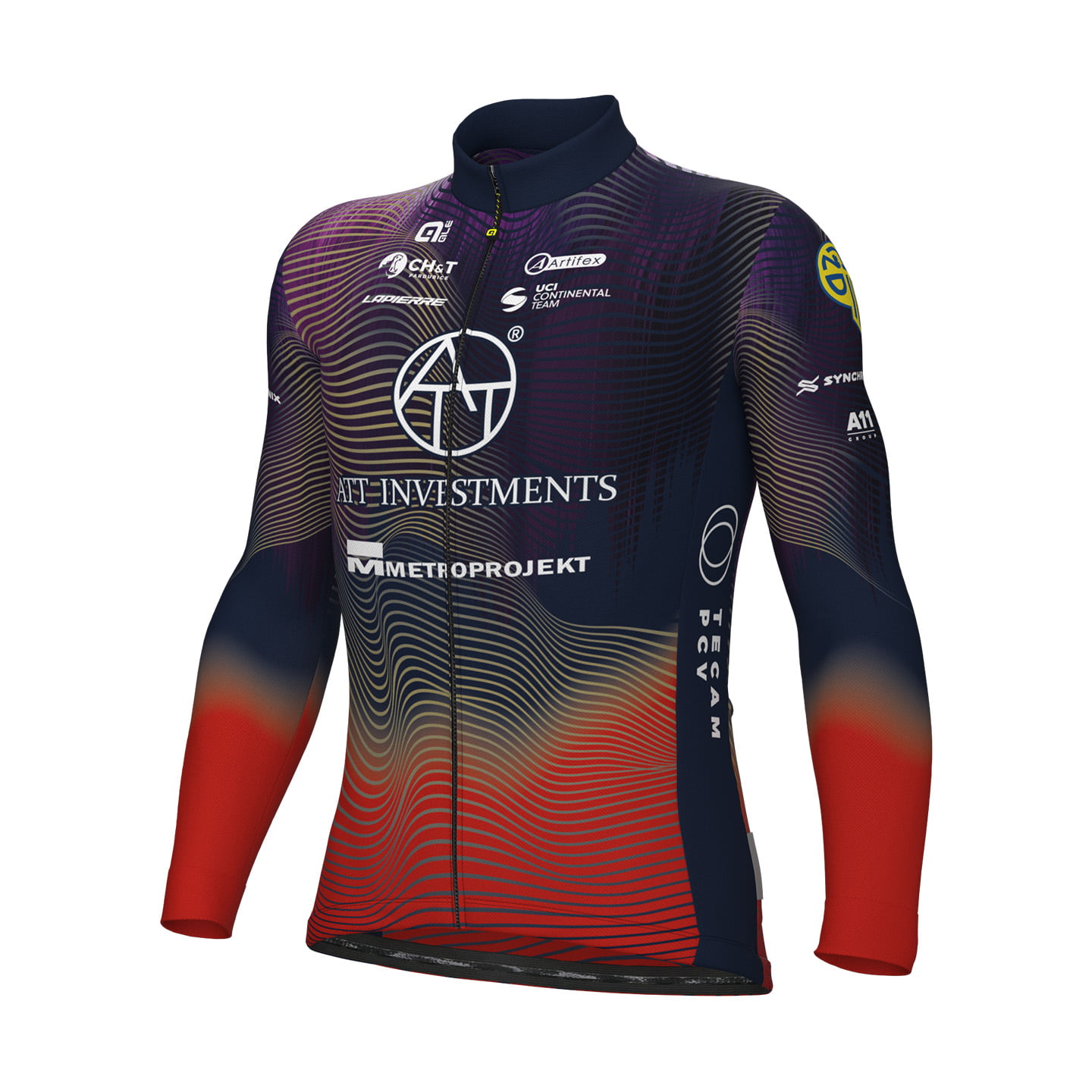 ATT INVESTMENTS Shirt met lange mouwen 2024 fietsshirt met lange mouwen, voor