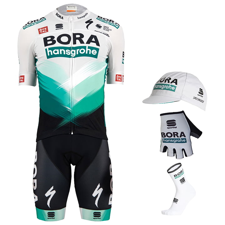 BORA-hansgrohe Team 2021 Maxi-Set (5 stukken), voor heren, Fietskleding