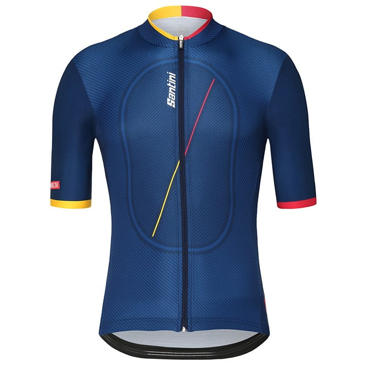 La Vuelta KM Cero 2018 fietsshirt met korte mouwen fietsshirt met korte mouwen,