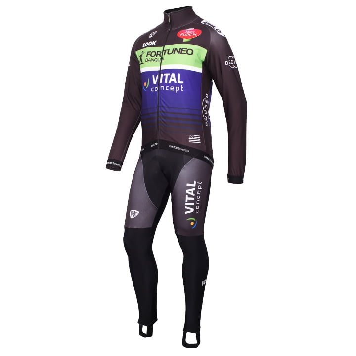 FORTUNEO-VITAL CONCEPT 2016 Set (winter jacket + cycling tights), for men