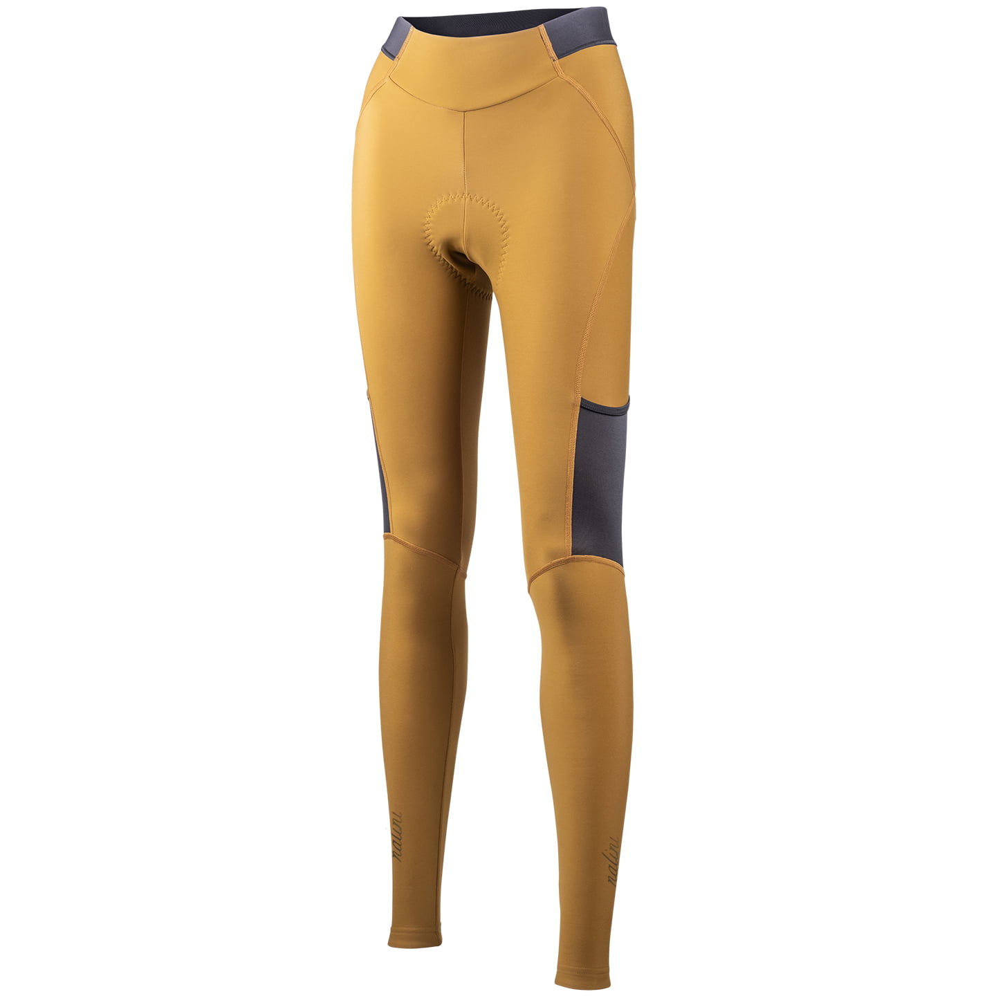 NALINI Lange fietsbroek voor dames Adventures lange damesfietsbroek, Maat L,