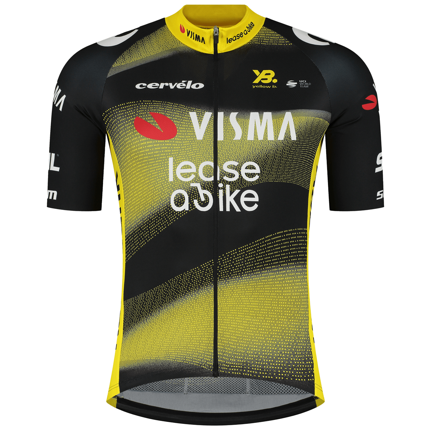 TEAM VISMA LEASE A BIKE Tour de France Edition 2025 fietsshirt met korte mouwen,