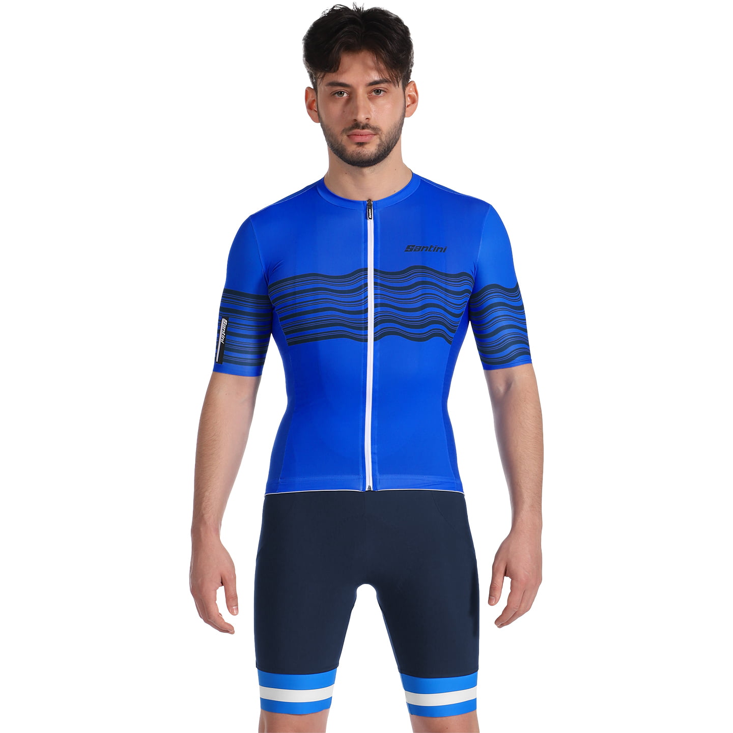 SANTINI Tono Profilo Set (cycling jersey + cycling shorts) Set (2 pieces), for men