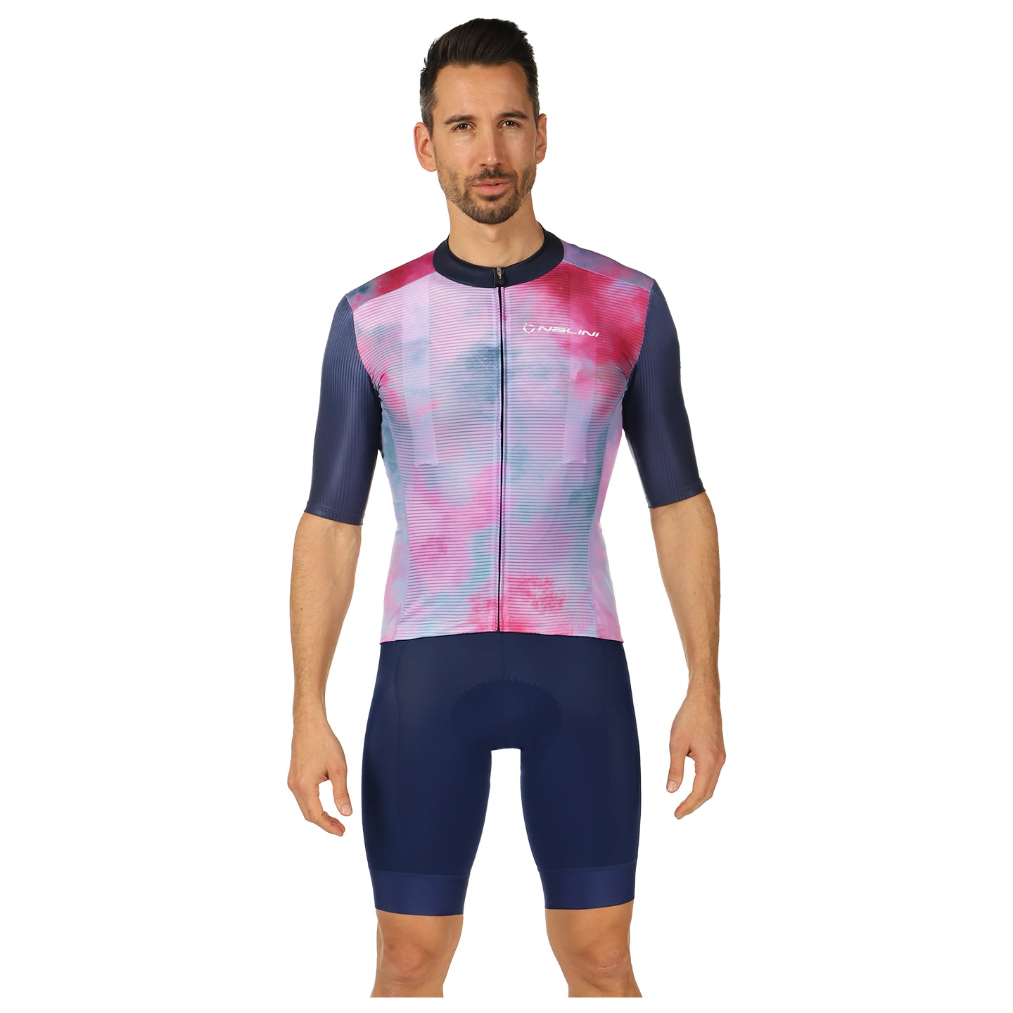 NALINI Trendy Set (fietsshirt + fietsbroek) set (2 artikelen), voor heren