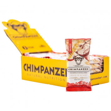 Barrita energética de manzana y jengibre 20 uds./caja CHIMPANZEE Barrita energética de manzana y jengibre 20 uds./caja