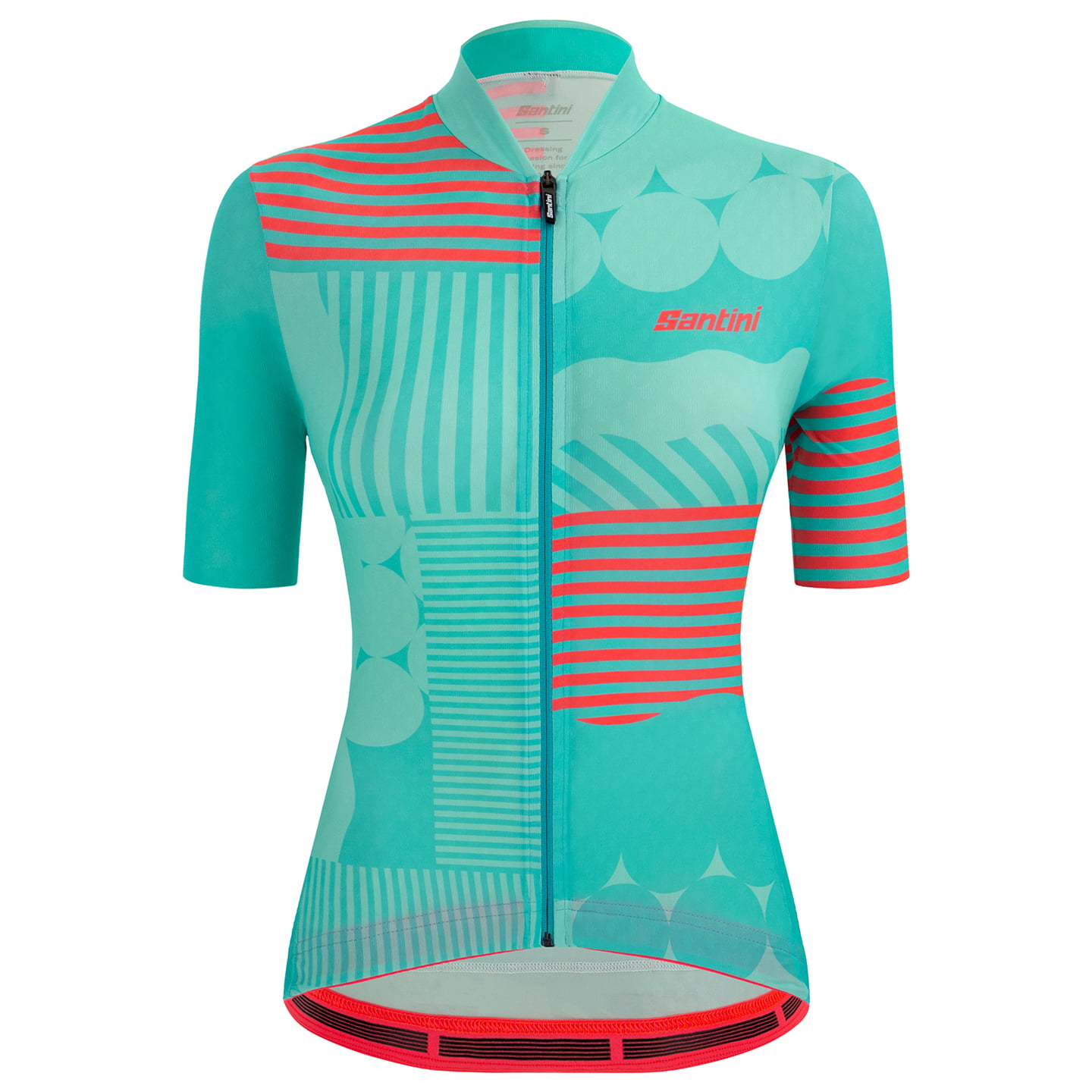 SANTINI Giada Optic Women’s Jersey Women’s Short Sleeve Jersey, size XL, Cycle jersey, Bike gear