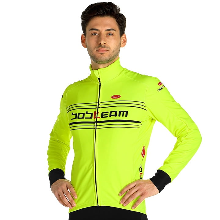 Wielerjack, BOBTEAM Winterjack Scatto Thermojack, voor heren, Maat XL, Wielerkle