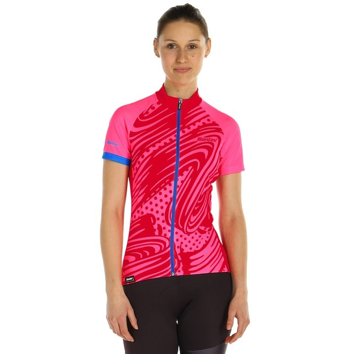 SANTINI Giada Pop Women’s Cycling Jersey Women’s Short Sleeve Jersey, size L, Cycling jersey, Cycling clothing