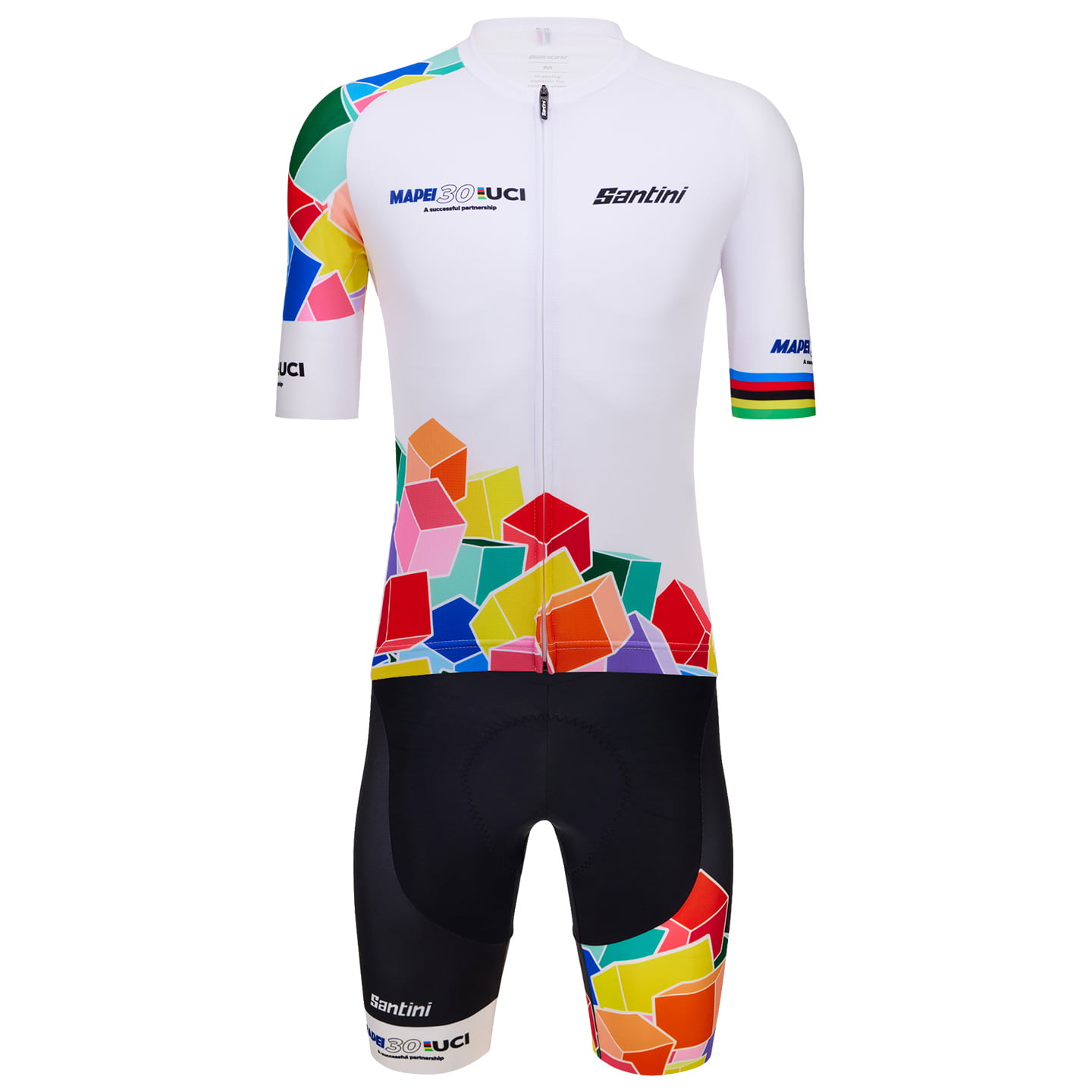 UCI-MAPEI 30 Anniversary 2023 Set (cycling jersey + cycling shorts) Set (2 pieces), for men, Cycling clothing