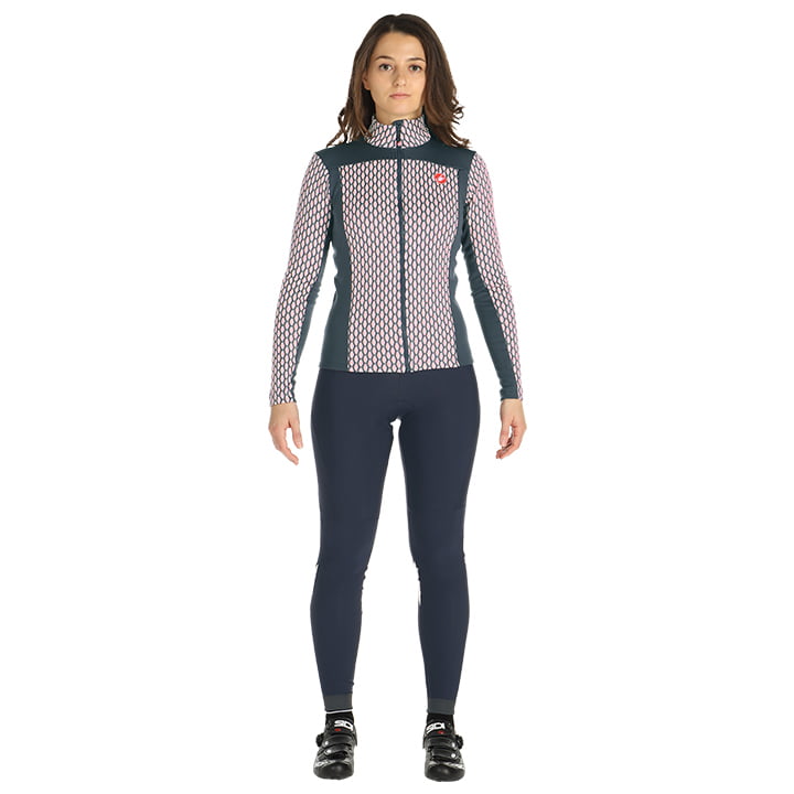 CASTELLI Sfida 2 Dames set (winter fietsjack + lange koersbroek) dames set (2 ar