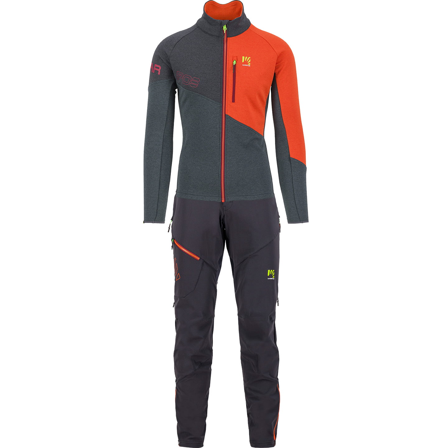 KARPOS Val Viola Fleece Set (winter jacket + cycling tights) Set (2 pieces), for men