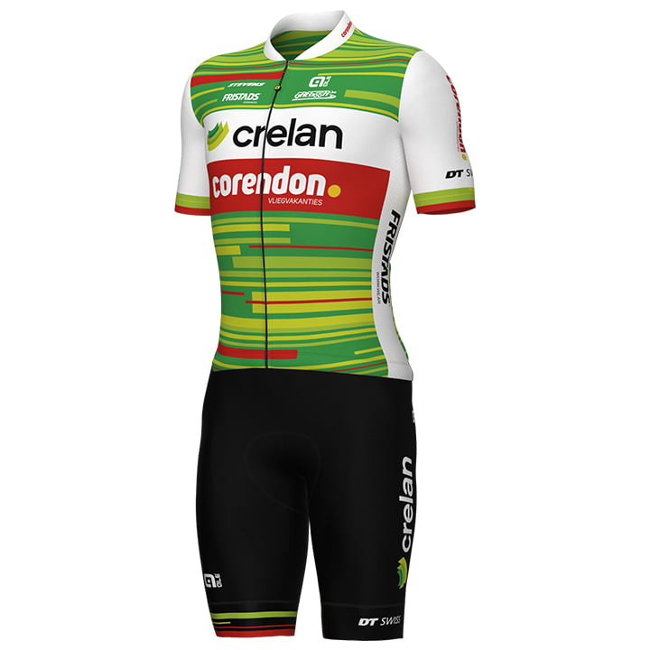 CRELAN - CORENDON 2025 Set (fietsshirt + fietsbroek) set (2 artikelen), voor