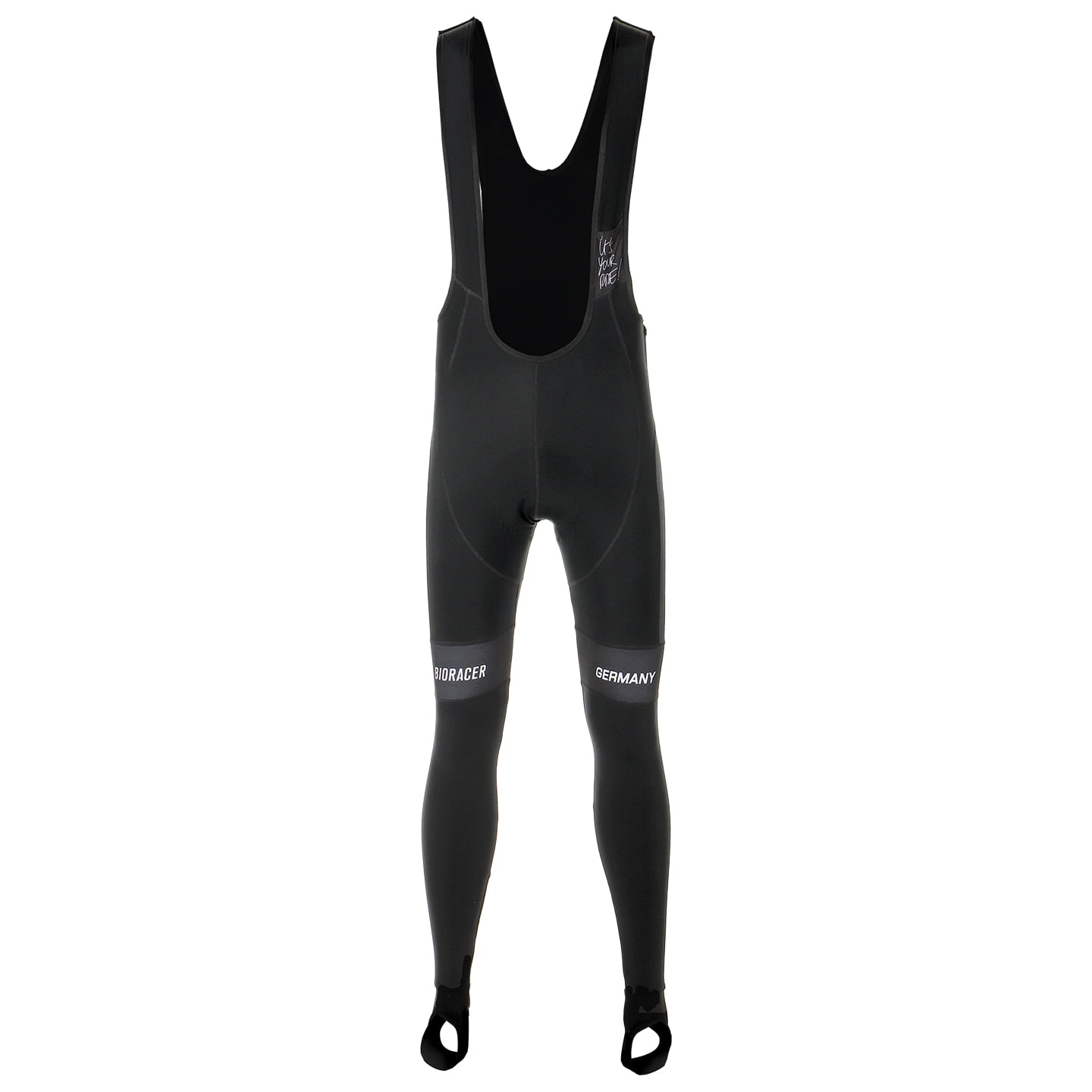 GERMAN NATIONAL TEAM Bib Tights Icon Tempest 2024, for men, size M, Cycle tights, Cycling clothing